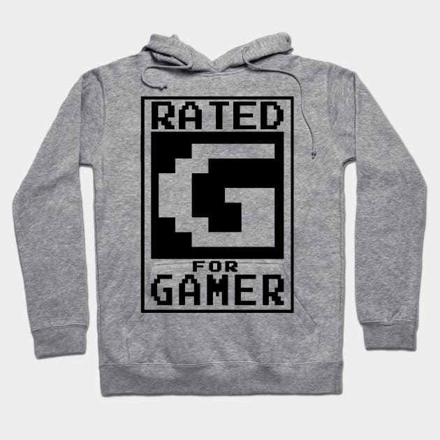 GAMING - RATED G FOR GAMER Hoodie by ShirtFace